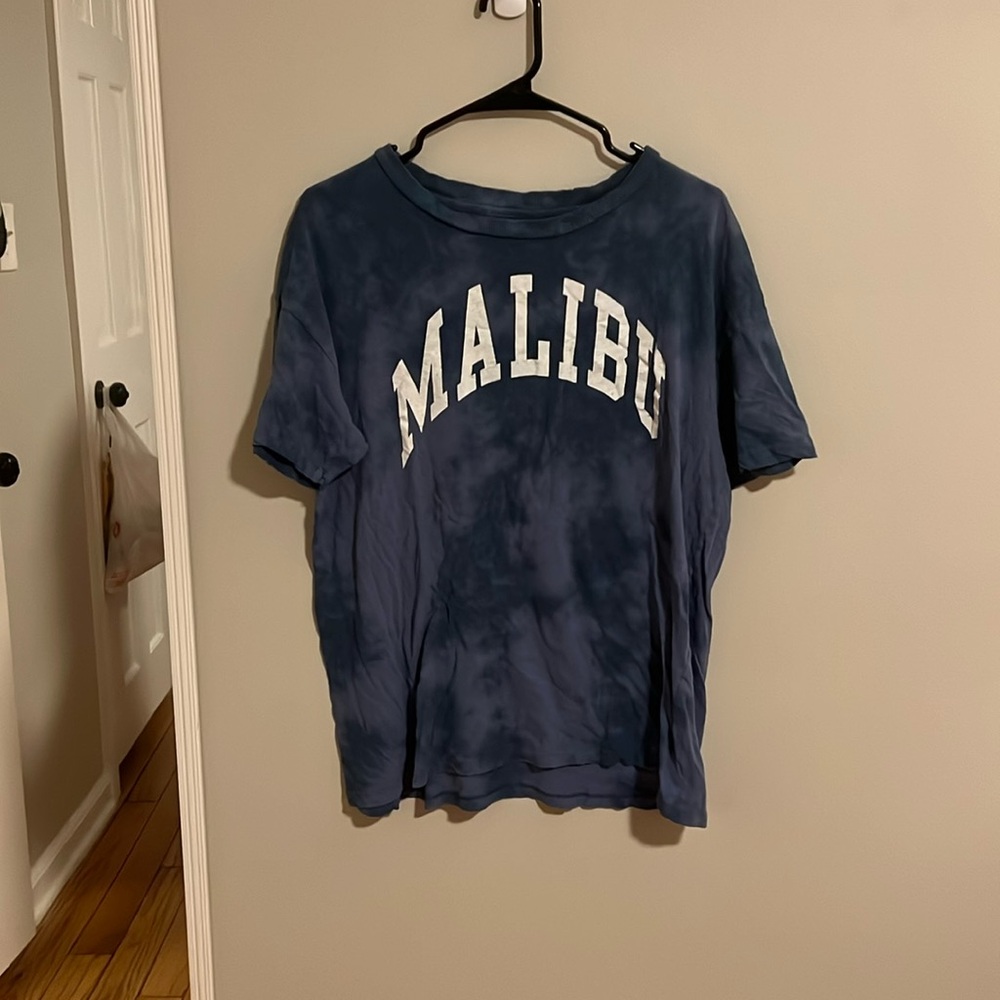 American Eagle oversized tie dye top